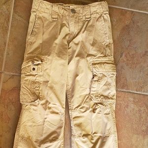 Boys cargo khakis. sz 8 EUC. Adjustable waist
